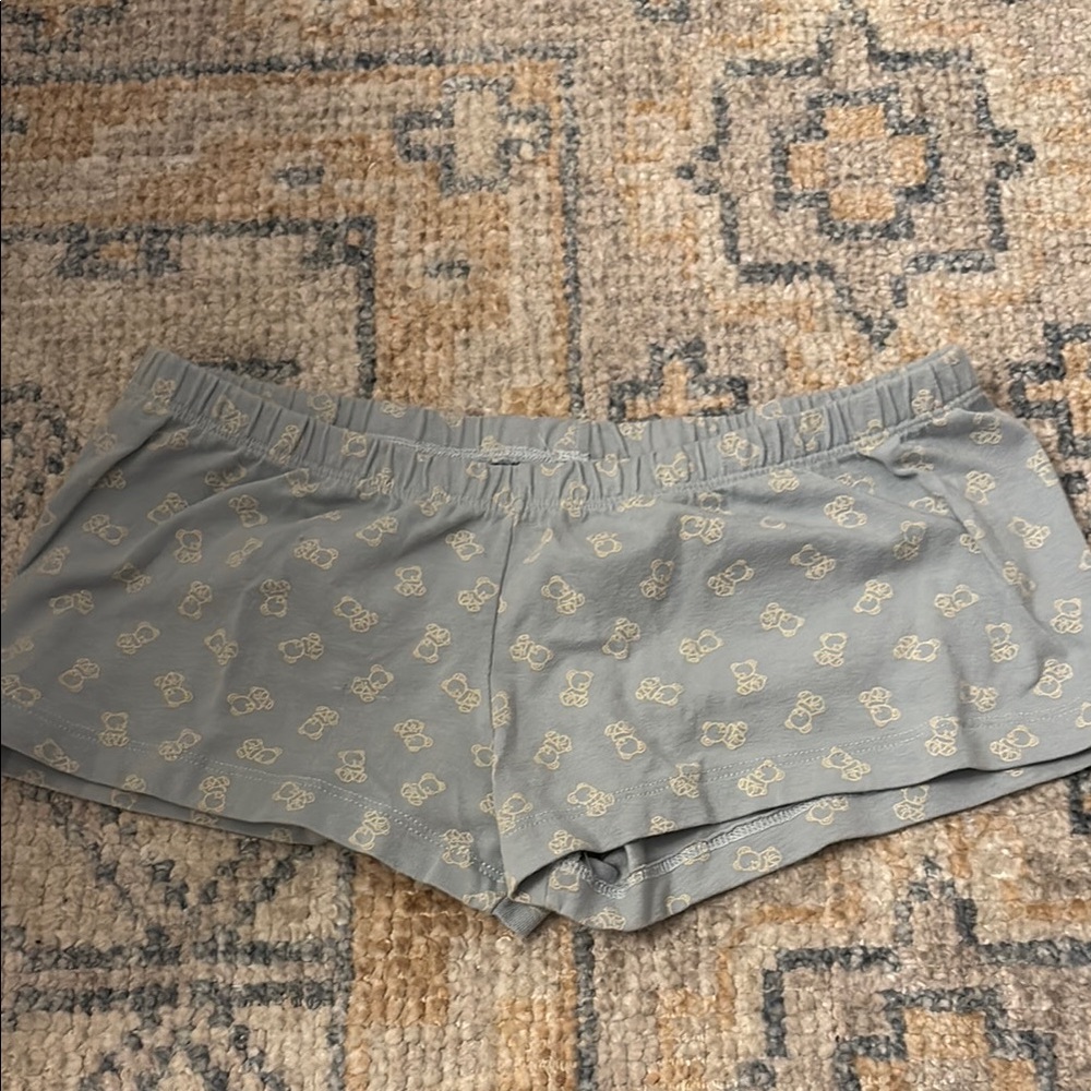 Brandy Melville teddy bear pj shorts